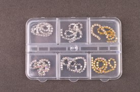 Pack 6 cadenitas strass decorativas GO-M83 (1)